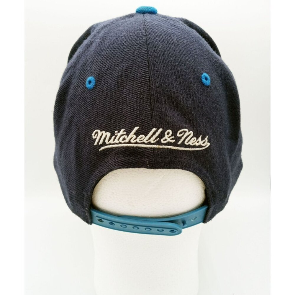 Hat OKC Thunder Snapback Cap Mitchell & Ness Basketball Flat Brim 2014 - Picture 6 of 16